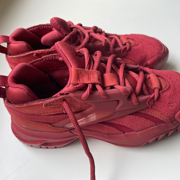 Club C Cardi V2  Red Sneakers by Reebok - Picture 2 of 5